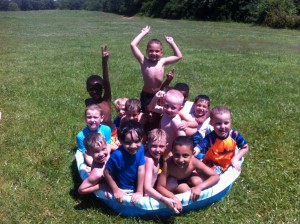 Tribe of Benjamin at Water Fun time!