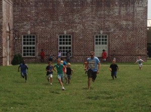 Mr Adam running with the Tribe of Benjamin