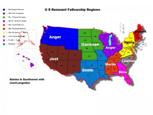 Fellowship Group Map - US