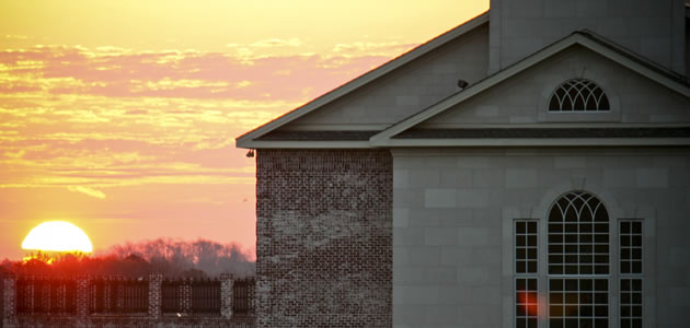 Remnant Fellowship Church sunrise closeup