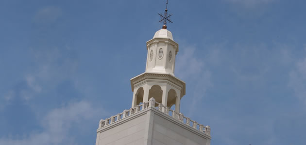 Remnant Fellowship steeple closeup