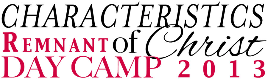 Remnant Fellowship Day Camp 2013 Logo