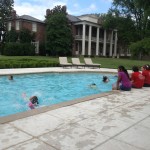 We had a blast in the pool!